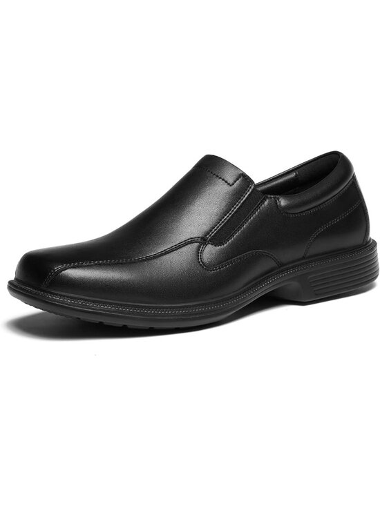 Stylish Men\'s Split Leather Loafers - Oxford Dress Shoes for Formal & Casual main image 7